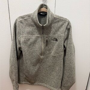 The North Face Men's Zip-Up Sweater in Gray
